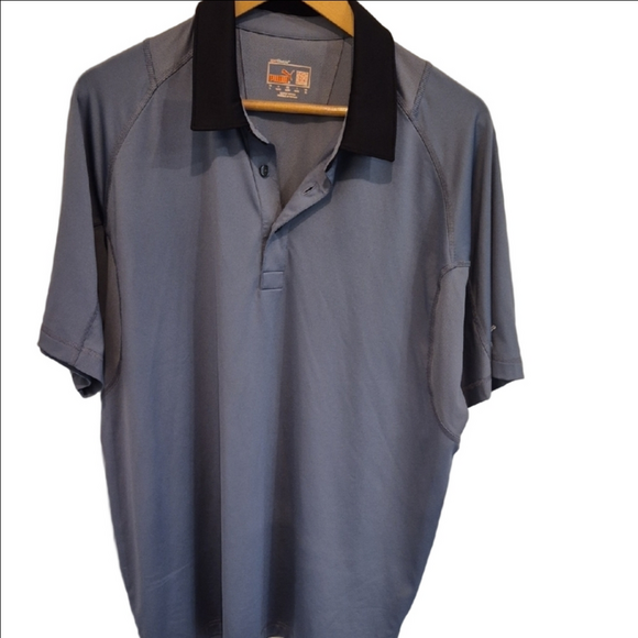 Puma Other - Puma Men's Gray Golf Cool Cell Tech Polo Shirt
